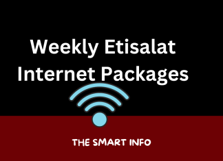 Weekly Etisalat Internet Packages